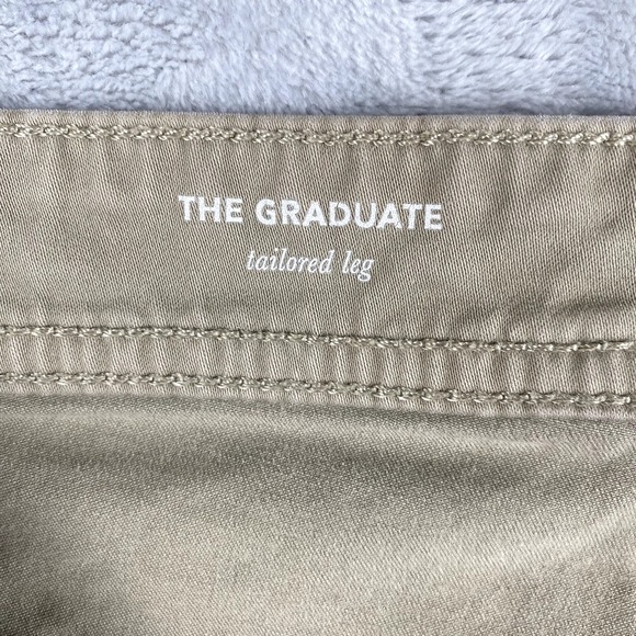 Adriano Goldschmied Pants Mens 32x32 Beige AG Graduate Tailored Stretch Canvas - Picture 6 of 11